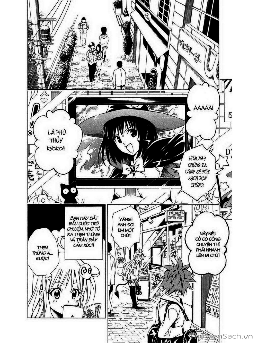 Truyện Tranh Bóng Tối Hoàng Kim - To Love Ru Darkness trang 8