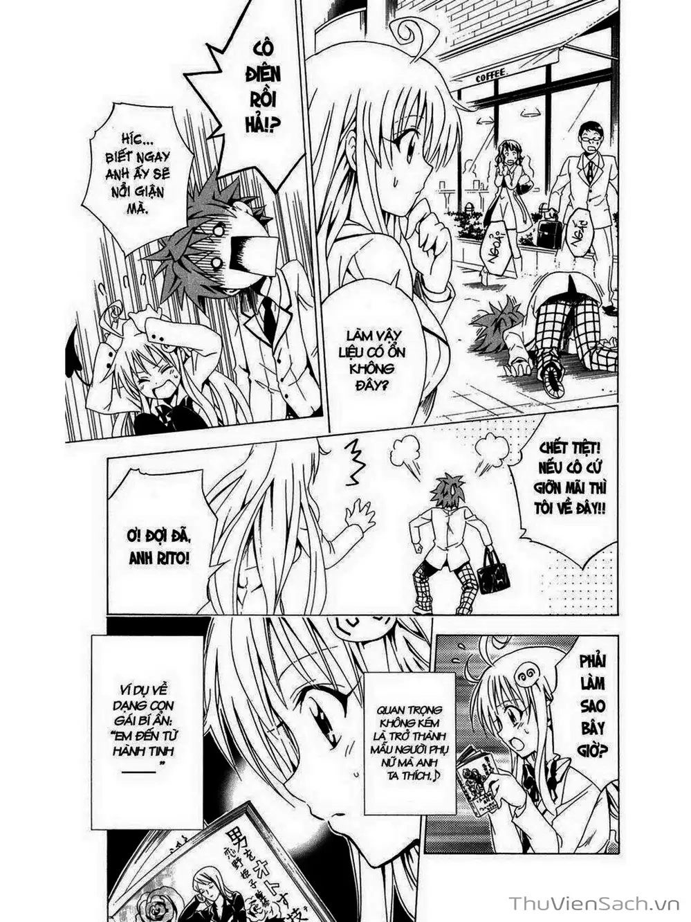 Truyện Tranh Bóng Tối Hoàng Kim - To Love Ru Darkness trang 8