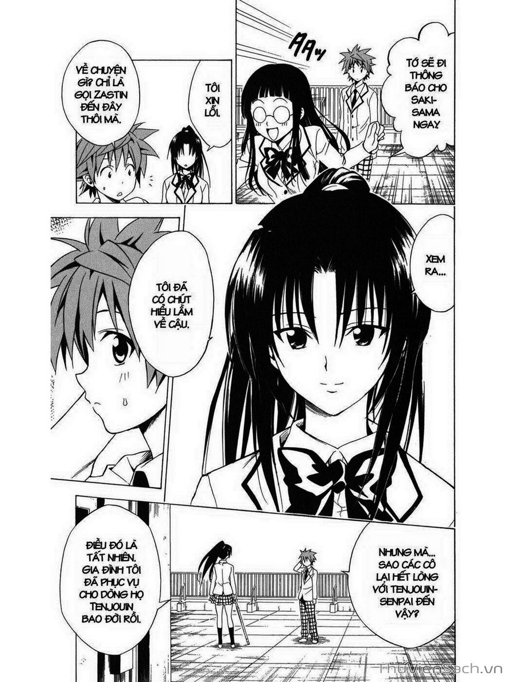 Truyện Tranh Bóng Tối Hoàng Kim - To Love Ru Darkness trang 8