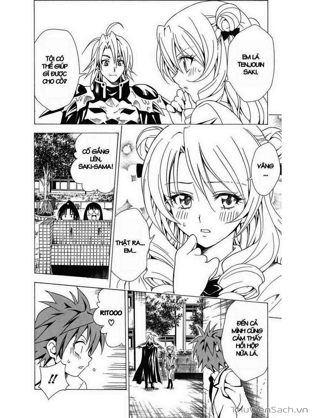 Truyện Tranh Bóng Tối Hoàng Kim - To Love Ru Darkness trang 8