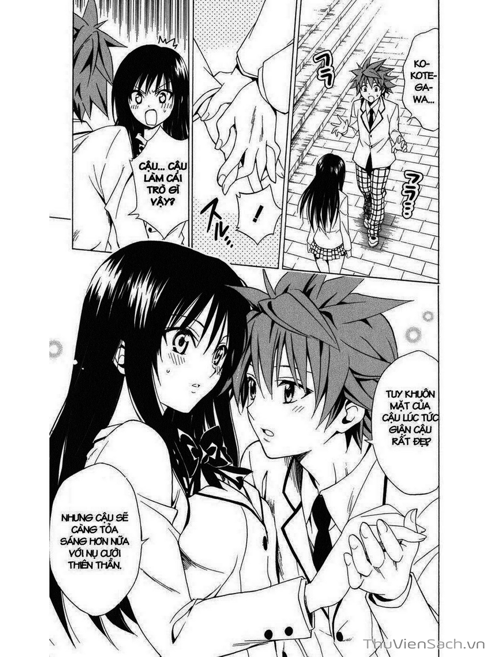 Truyện Tranh Bóng Tối Hoàng Kim - To Love Ru Darkness trang 8