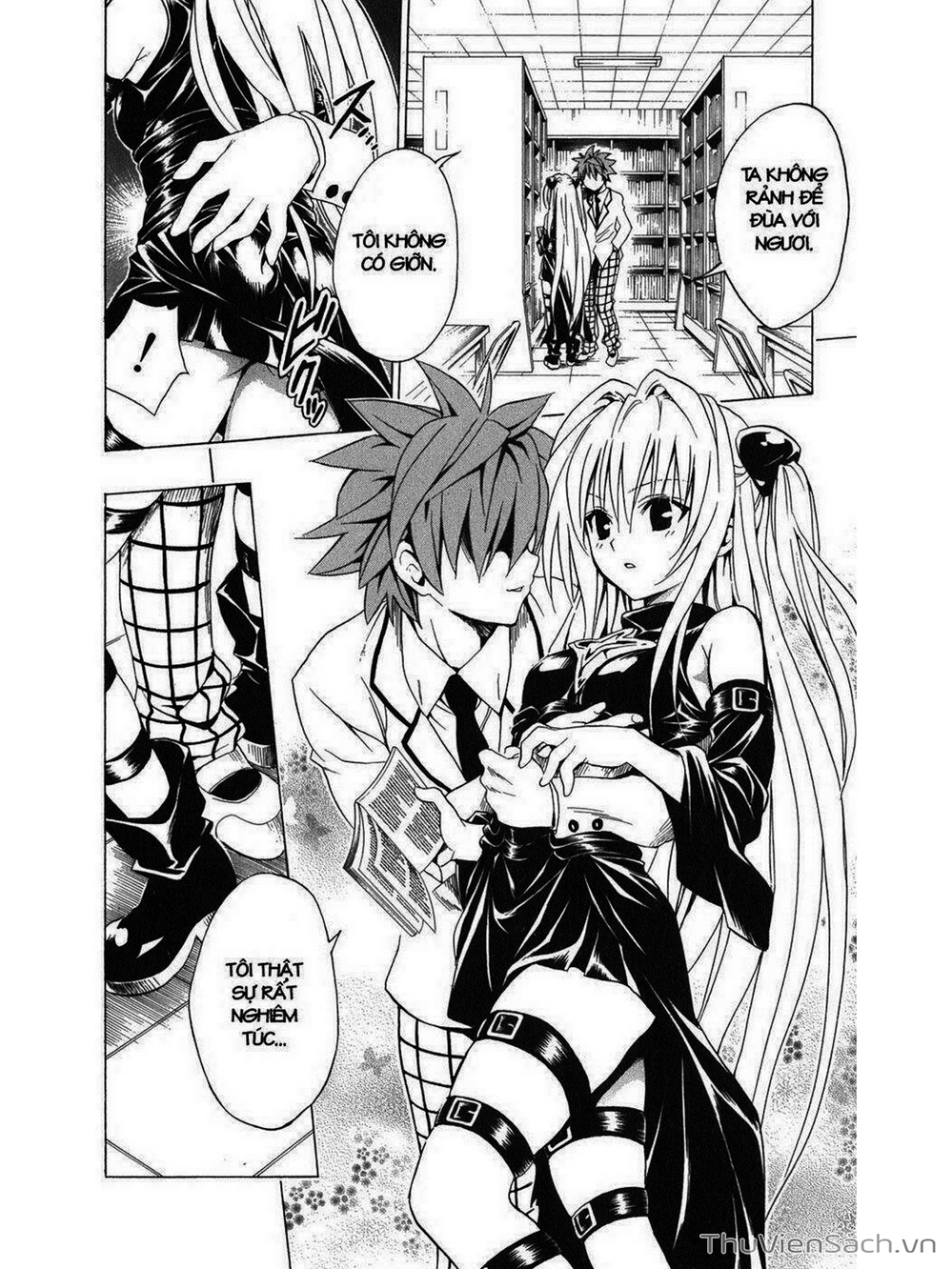 Truyện Tranh Bóng Tối Hoàng Kim - To Love Ru Darkness trang 8