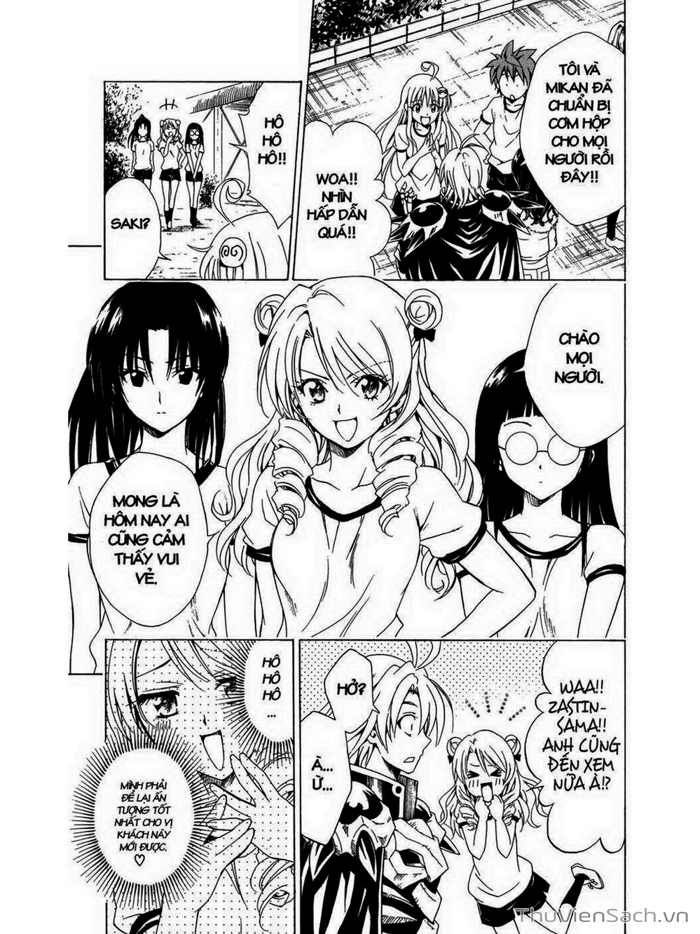 Truyện Tranh Bóng Tối Hoàng Kim - To Love Ru Darkness trang 8