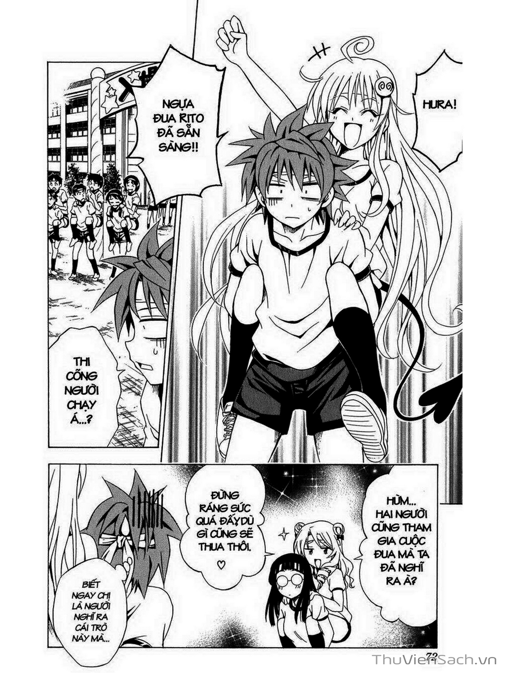 Truyện Tranh Bóng Tối Hoàng Kim - To Love Ru Darkness trang 8