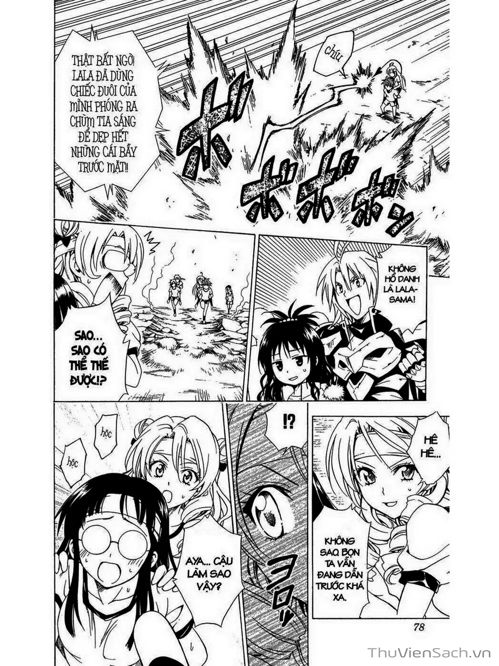 Truyện Tranh Bóng Tối Hoàng Kim - To Love Ru Darkness trang 8