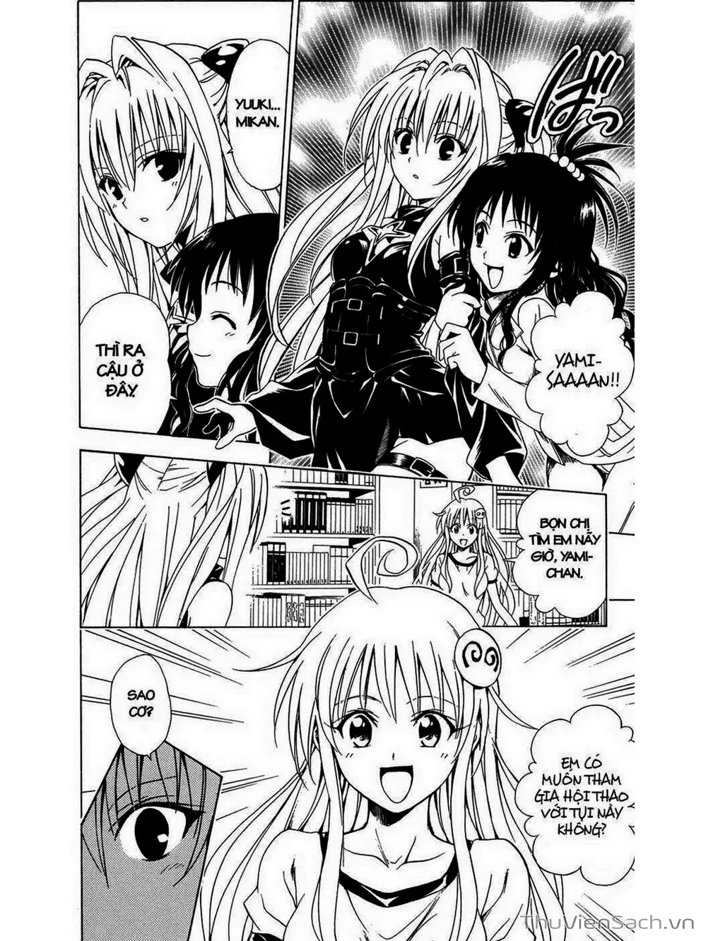 Truyện Tranh Bóng Tối Hoàng Kim - To Love Ru Darkness trang 8
