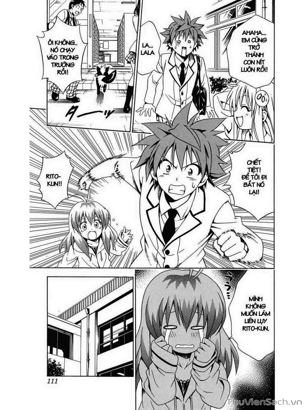 Truyện Tranh Bóng Tối Hoàng Kim - To Love Ru Darkness trang 8