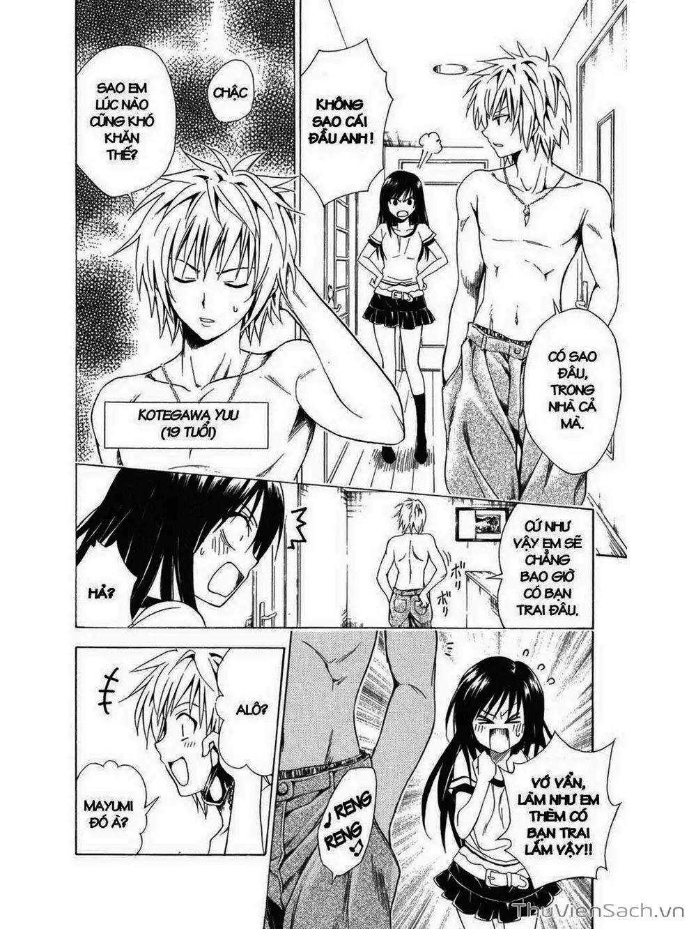 Truyện Tranh Bóng Tối Hoàng Kim - To Love Ru Darkness trang 8