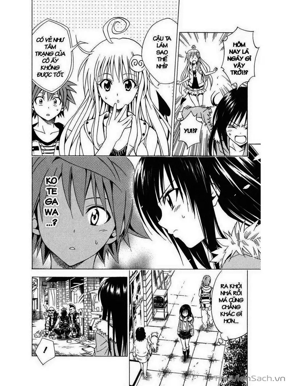 Truyện Tranh Bóng Tối Hoàng Kim - To Love Ru Darkness trang 8