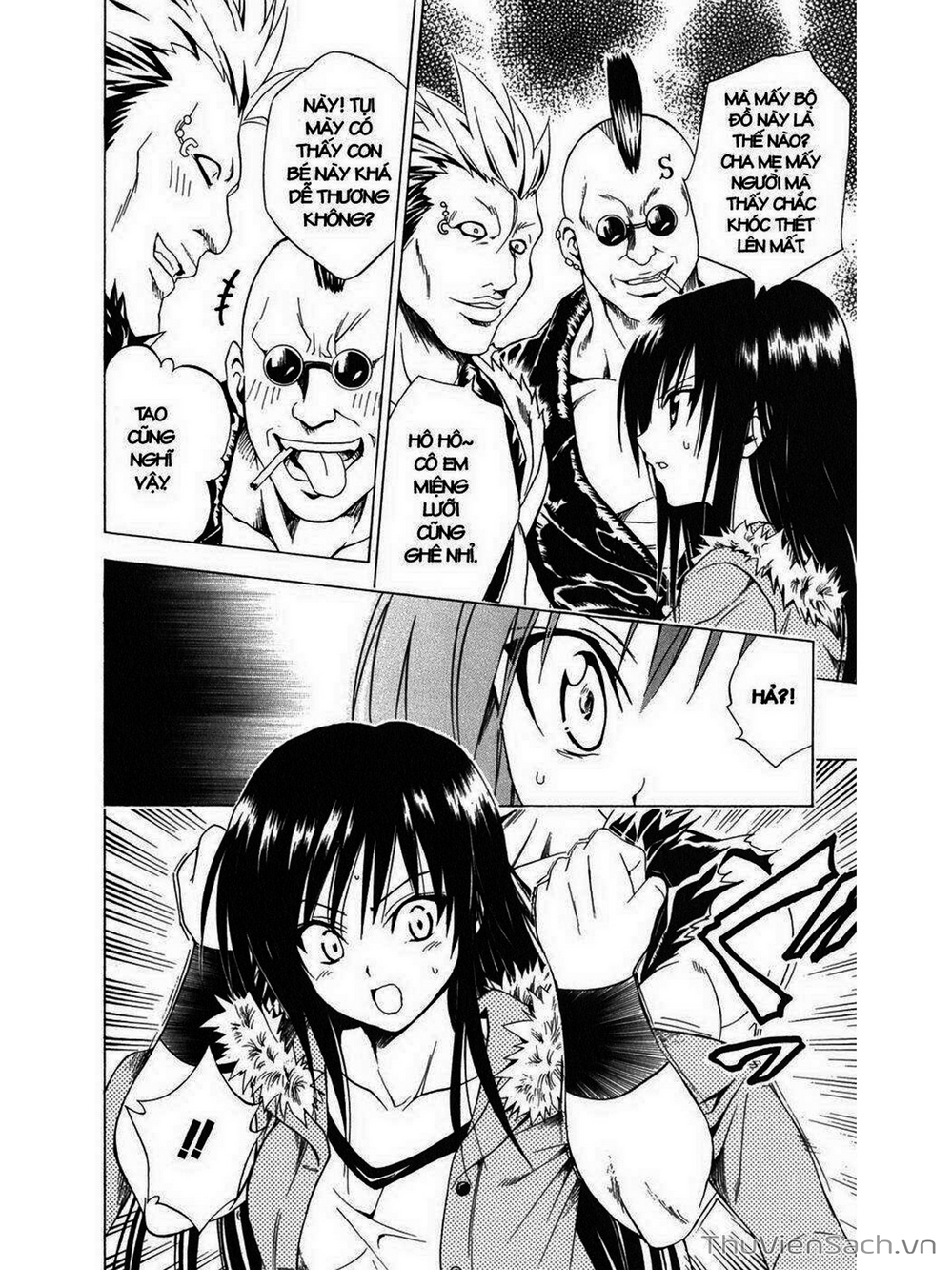 Truyện Tranh Bóng Tối Hoàng Kim - To Love Ru Darkness trang 8