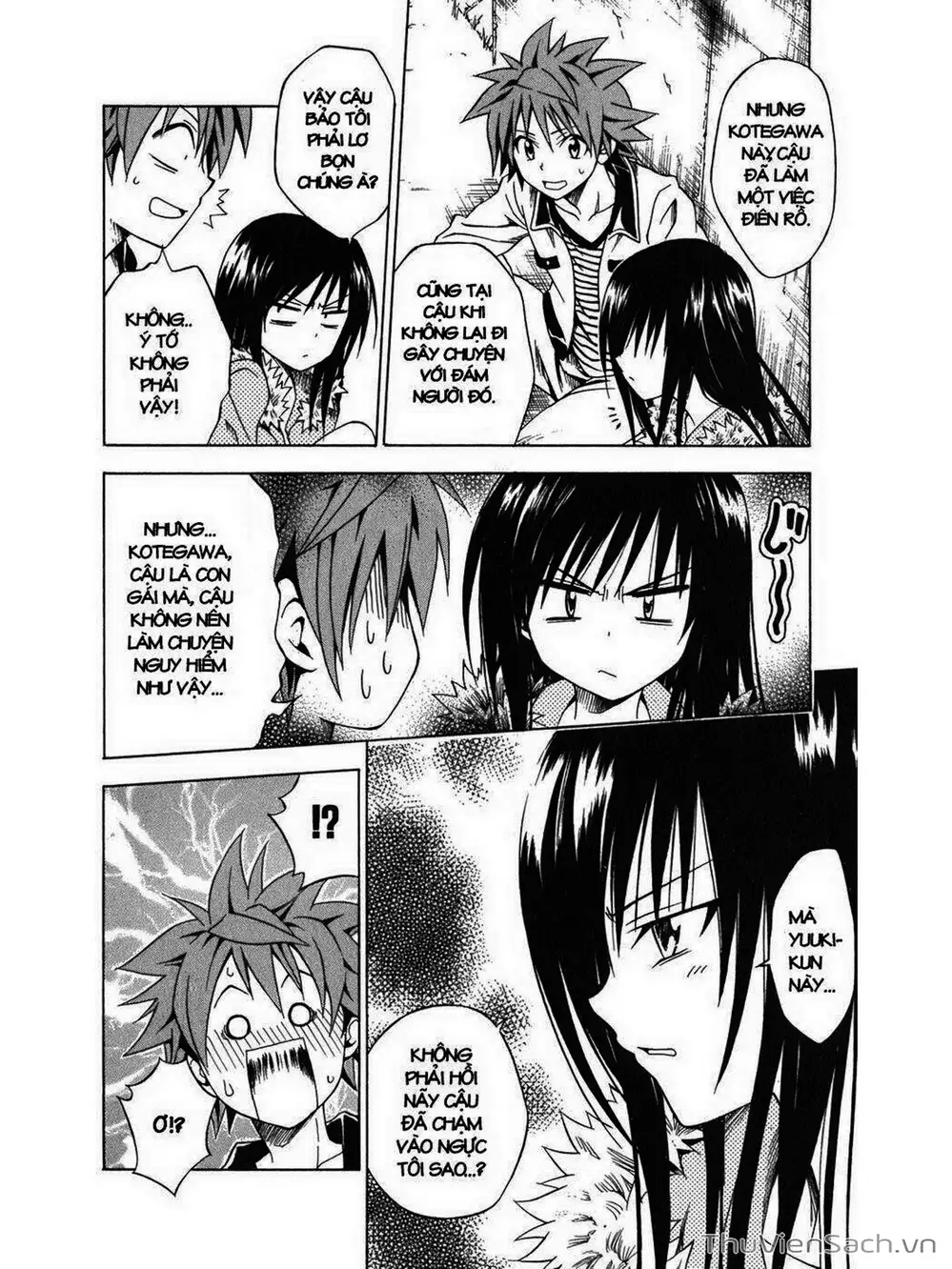 Truyện Tranh Bóng Tối Hoàng Kim - To Love Ru Darkness trang 8