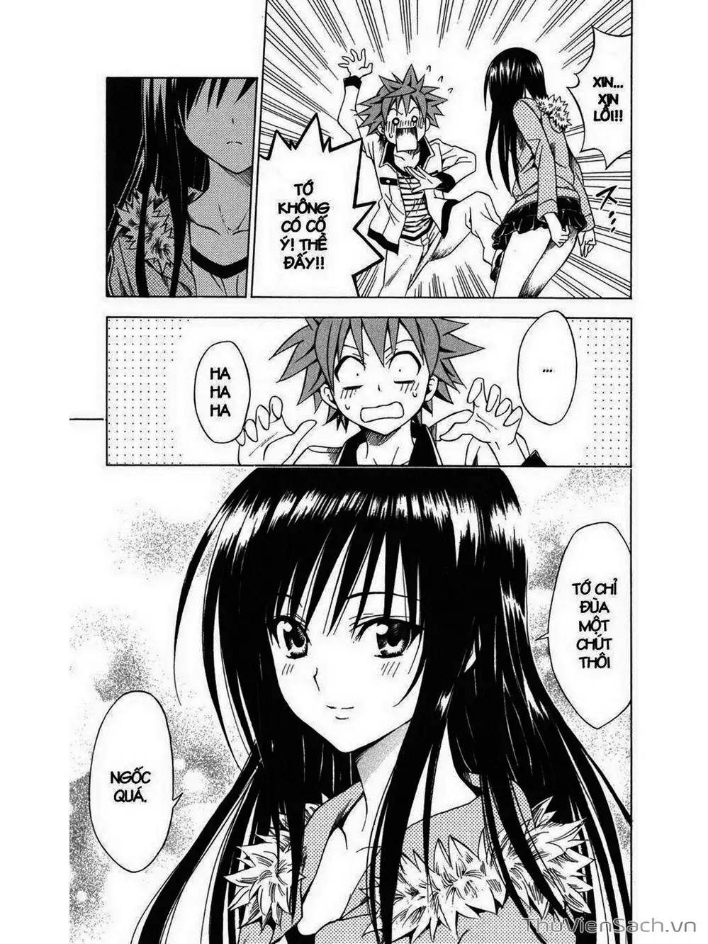 Truyện Tranh Bóng Tối Hoàng Kim - To Love Ru Darkness trang 8