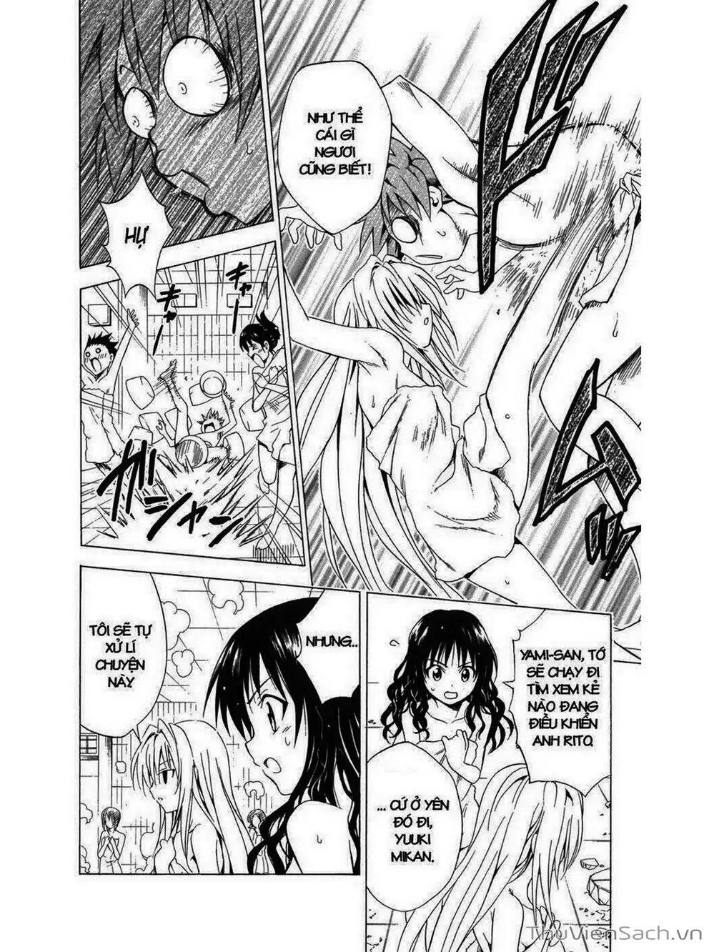 Truyện Tranh Bóng Tối Hoàng Kim - To Love Ru Darkness trang 8