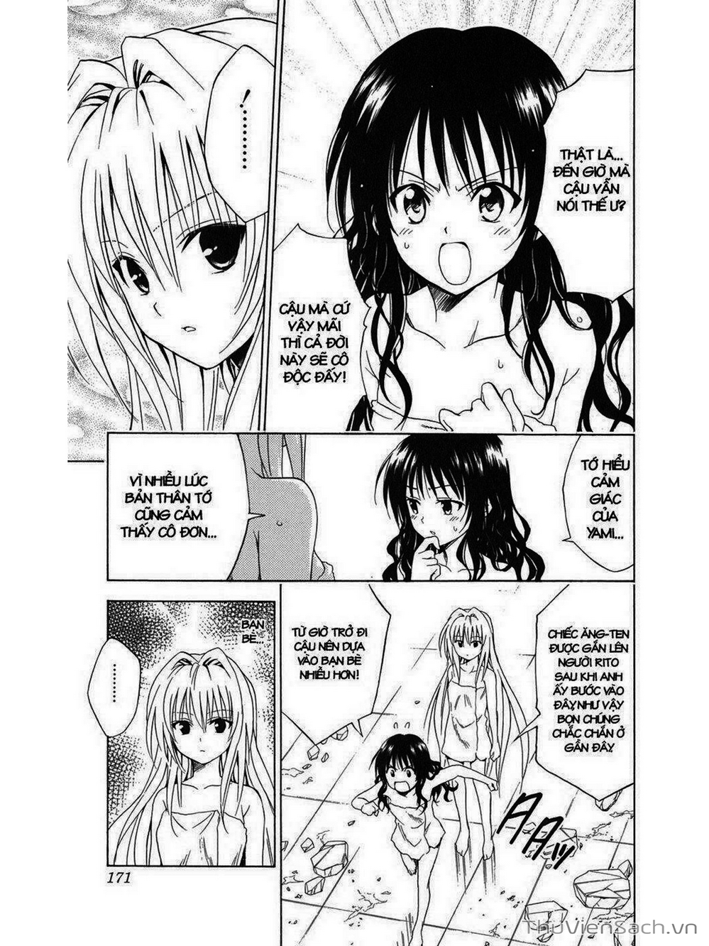 Truyện Tranh Bóng Tối Hoàng Kim - To Love Ru Darkness trang 8
