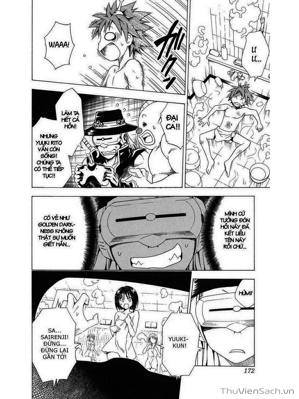 Truyện Tranh Bóng Tối Hoàng Kim - To Love Ru Darkness trang 8