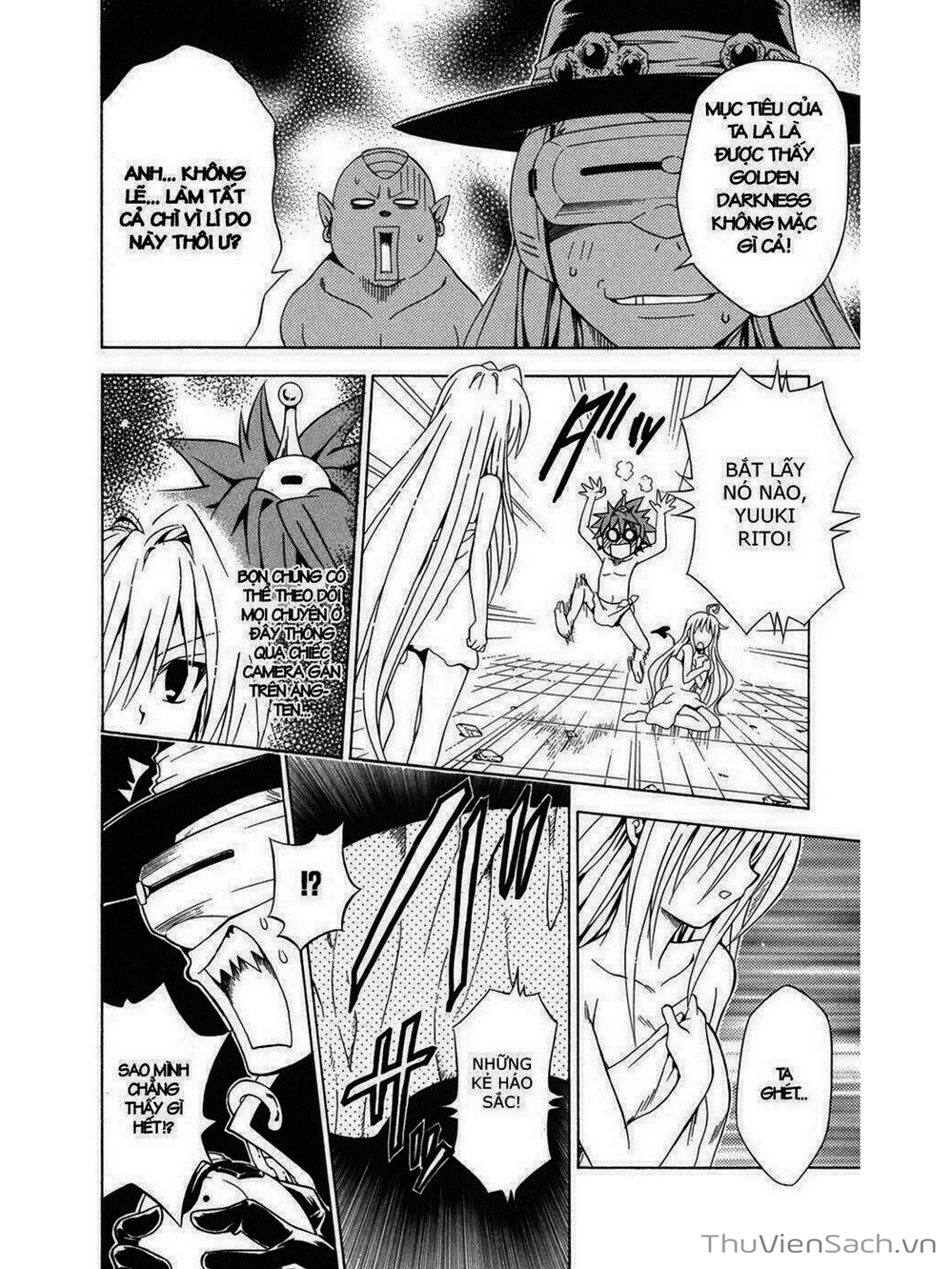 Truyện Tranh Bóng Tối Hoàng Kim - To Love Ru Darkness trang 8