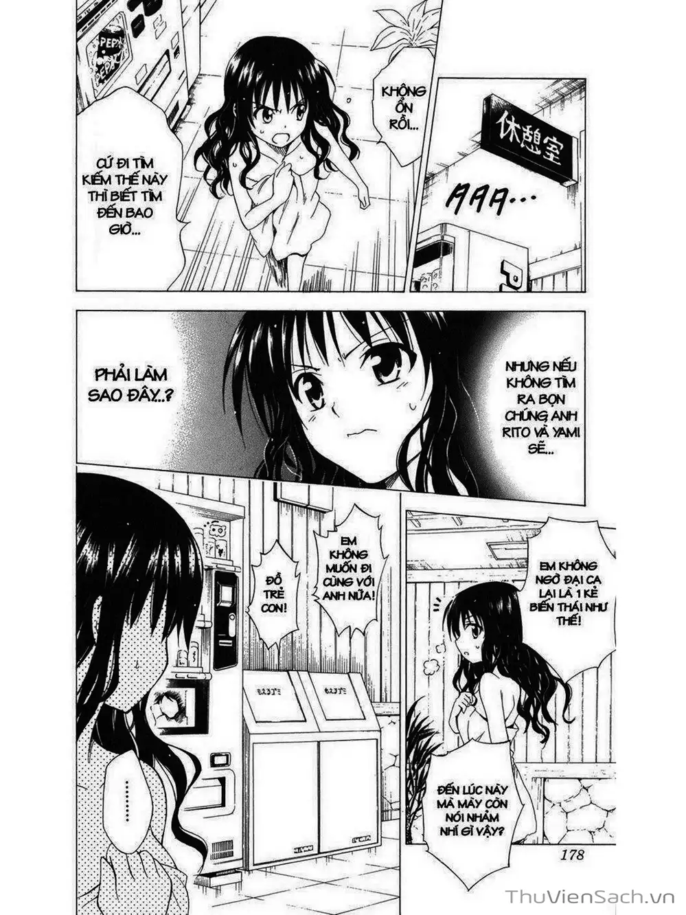 Truyện Tranh Bóng Tối Hoàng Kim - To Love Ru Darkness trang 8