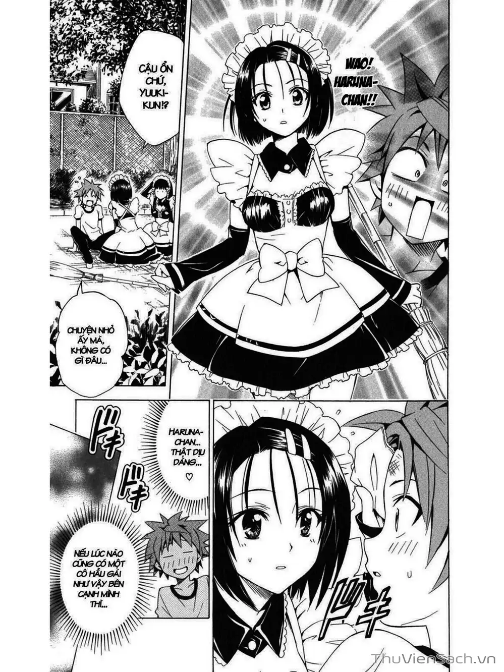 Truyện Tranh Bóng Tối Hoàng Kim - To Love Ru Darkness trang 8