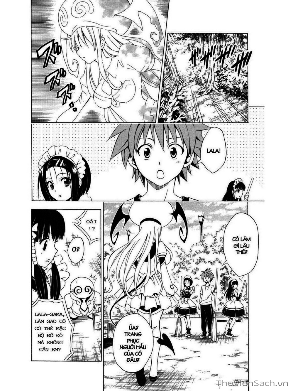 Truyện Tranh Bóng Tối Hoàng Kim - To Love Ru Darkness trang 8