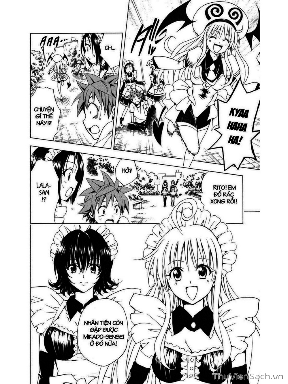Truyện Tranh Bóng Tối Hoàng Kim - To Love Ru Darkness trang 8
