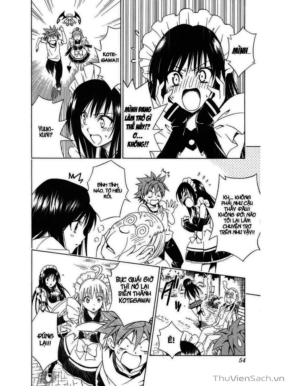 Truyện Tranh Bóng Tối Hoàng Kim - To Love Ru Darkness trang 8