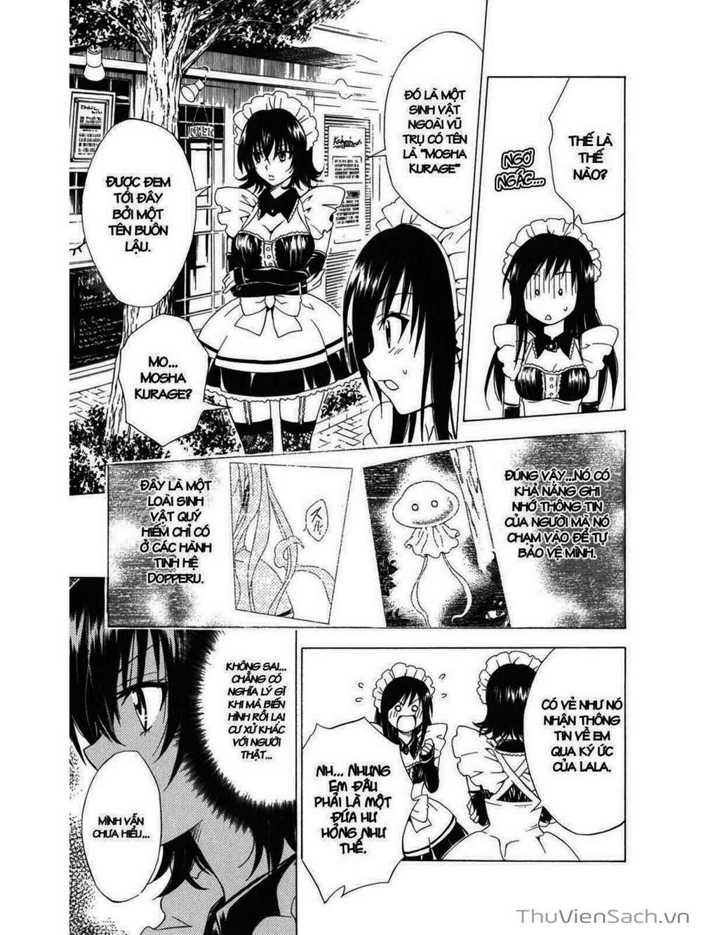 Truyện Tranh Bóng Tối Hoàng Kim - To Love Ru Darkness trang 8