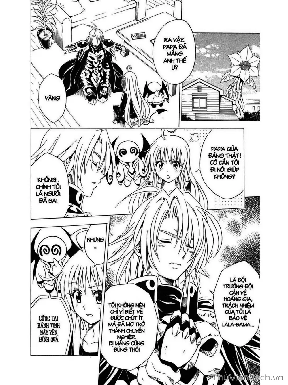 Truyện Tranh Bóng Tối Hoàng Kim - To Love Ru Darkness trang 8