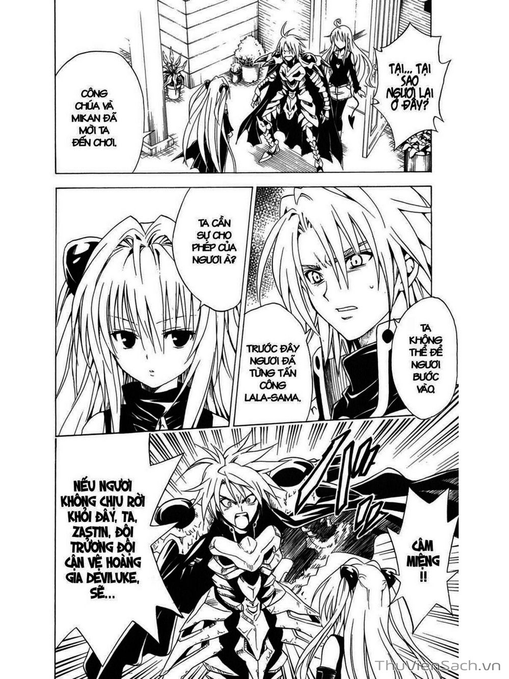 Truyện Tranh Bóng Tối Hoàng Kim - To Love Ru Darkness trang 8