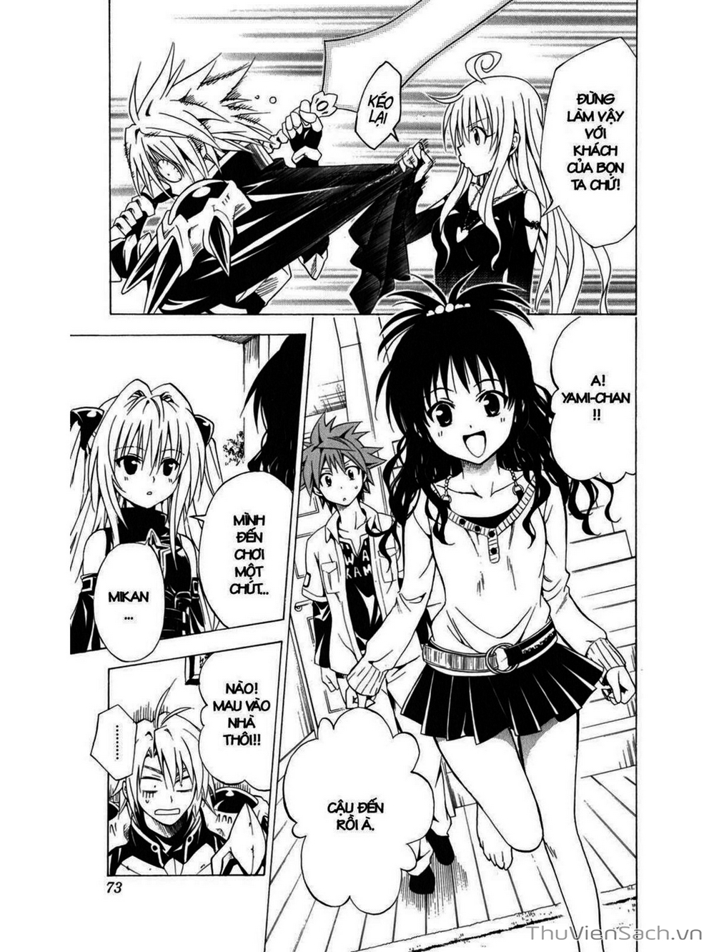 Truyện Tranh Bóng Tối Hoàng Kim - To Love Ru Darkness trang 8