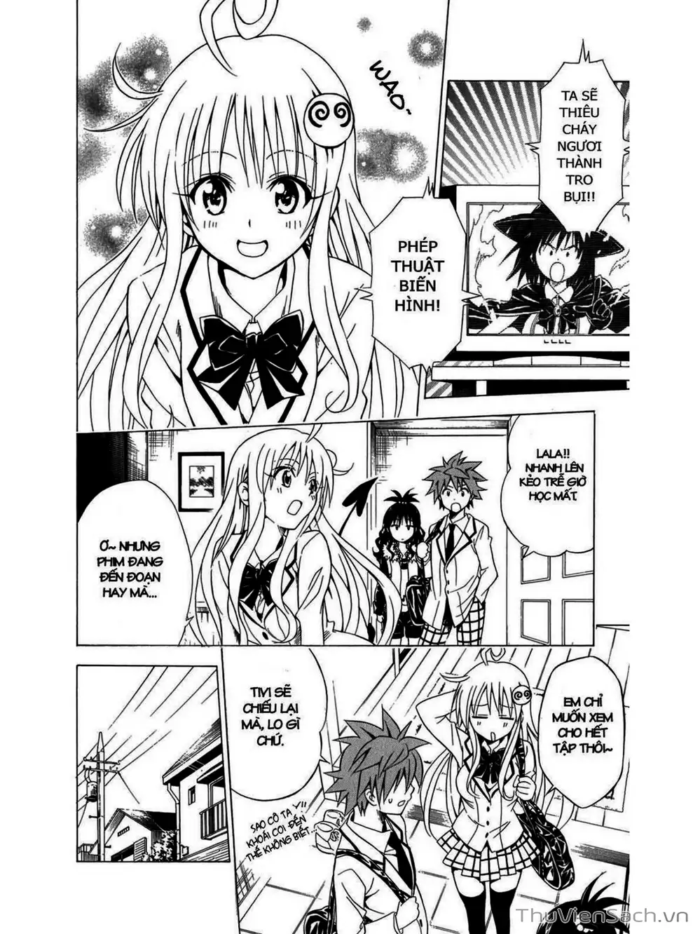 Truyện Tranh Bóng Tối Hoàng Kim - To Love Ru Darkness trang 8