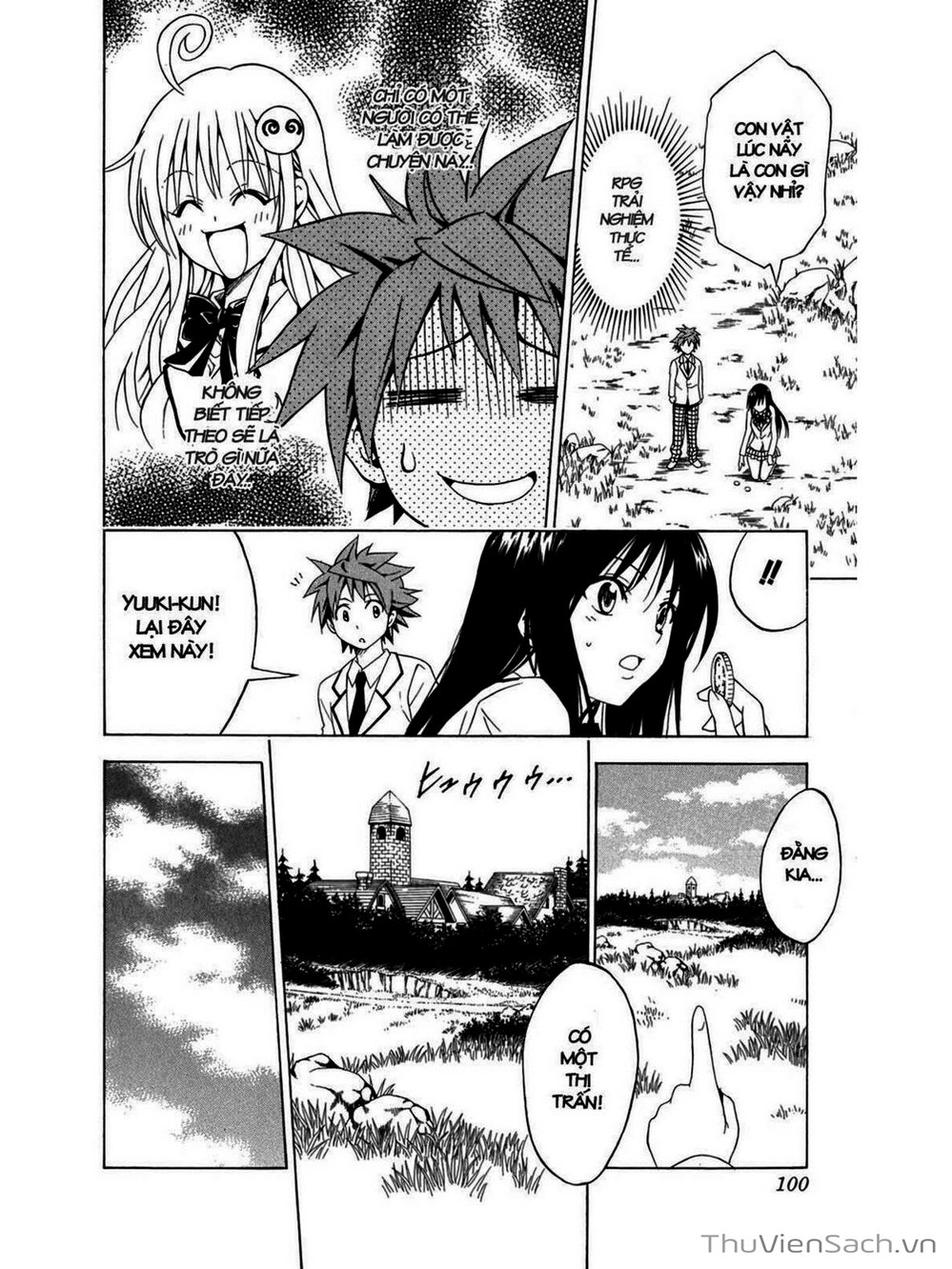 Truyện Tranh Bóng Tối Hoàng Kim - To Love Ru Darkness trang 8