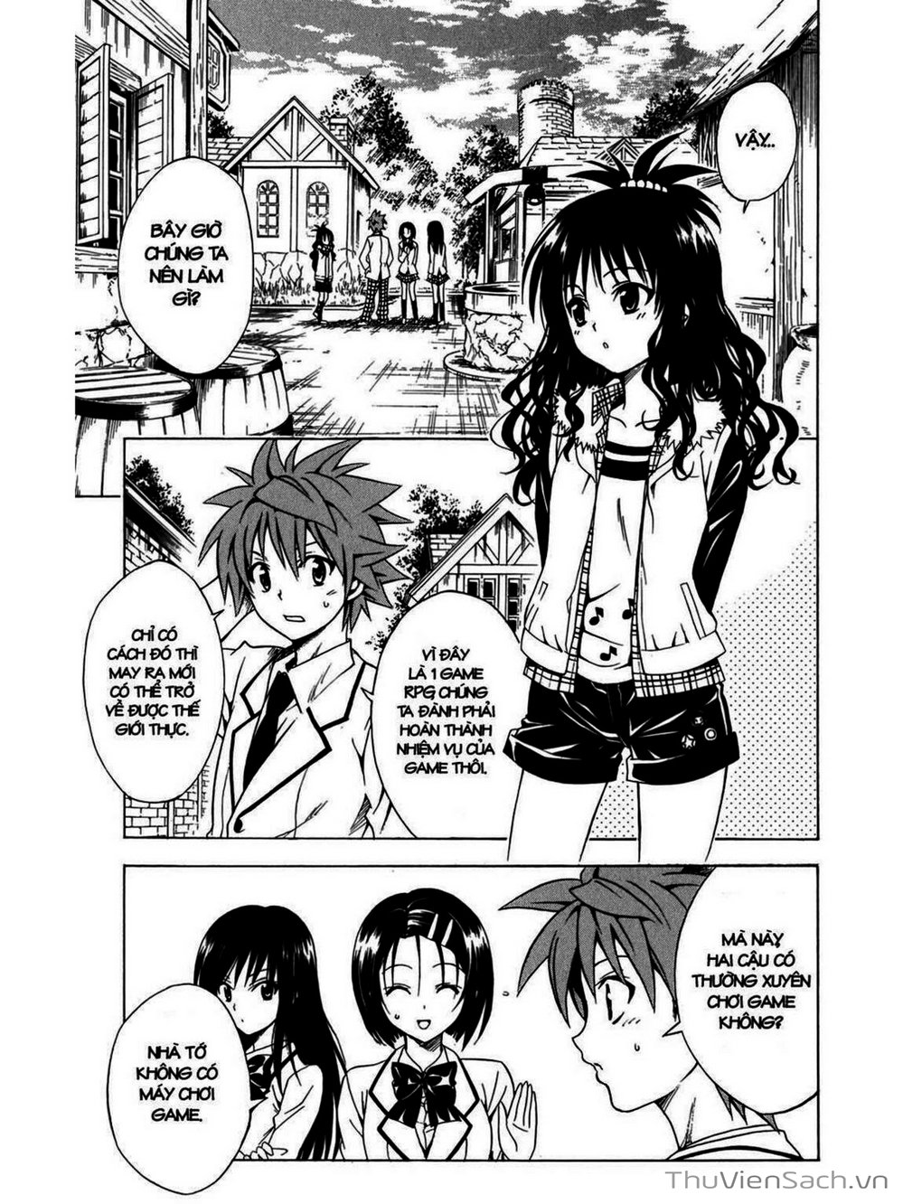 Truyện Tranh Bóng Tối Hoàng Kim - To Love Ru Darkness trang 8