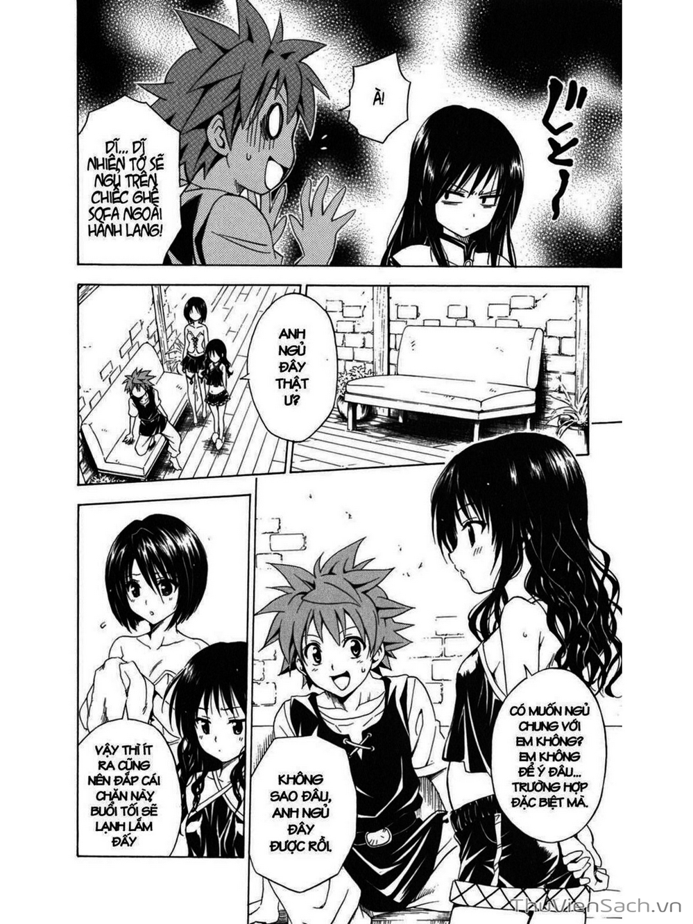 Truyện Tranh Bóng Tối Hoàng Kim - To Love Ru Darkness trang 8