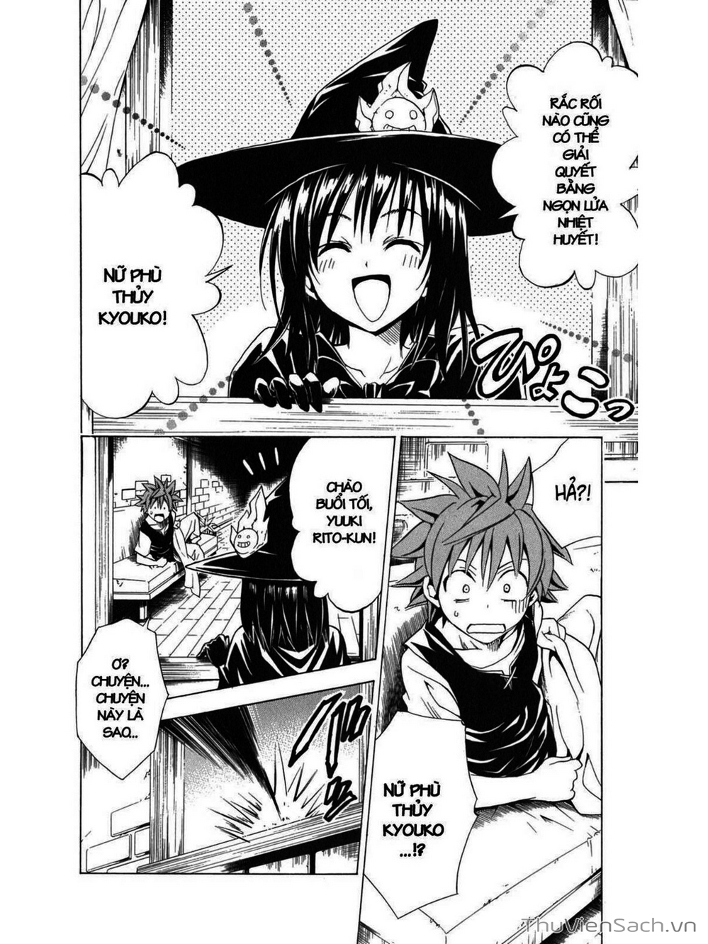 Truyện Tranh Bóng Tối Hoàng Kim - To Love Ru Darkness trang 8