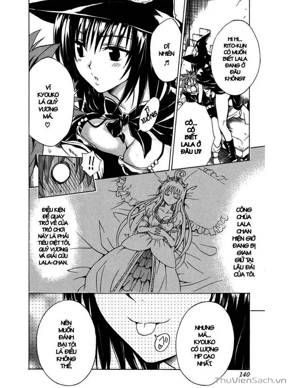 Truyện Tranh Bóng Tối Hoàng Kim - To Love Ru Darkness trang 8