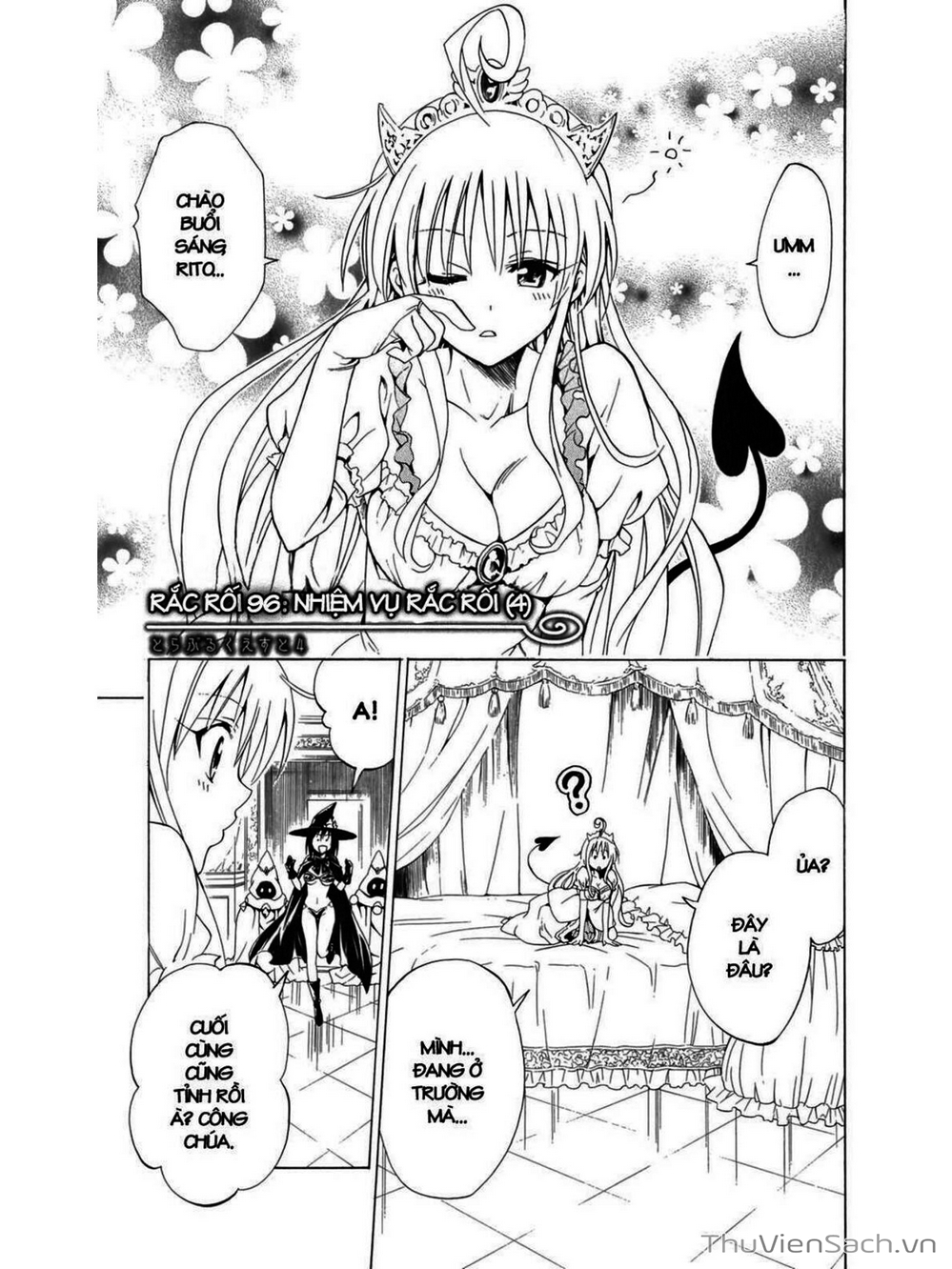 Truyện Tranh Bóng Tối Hoàng Kim - To Love Ru Darkness trang 8