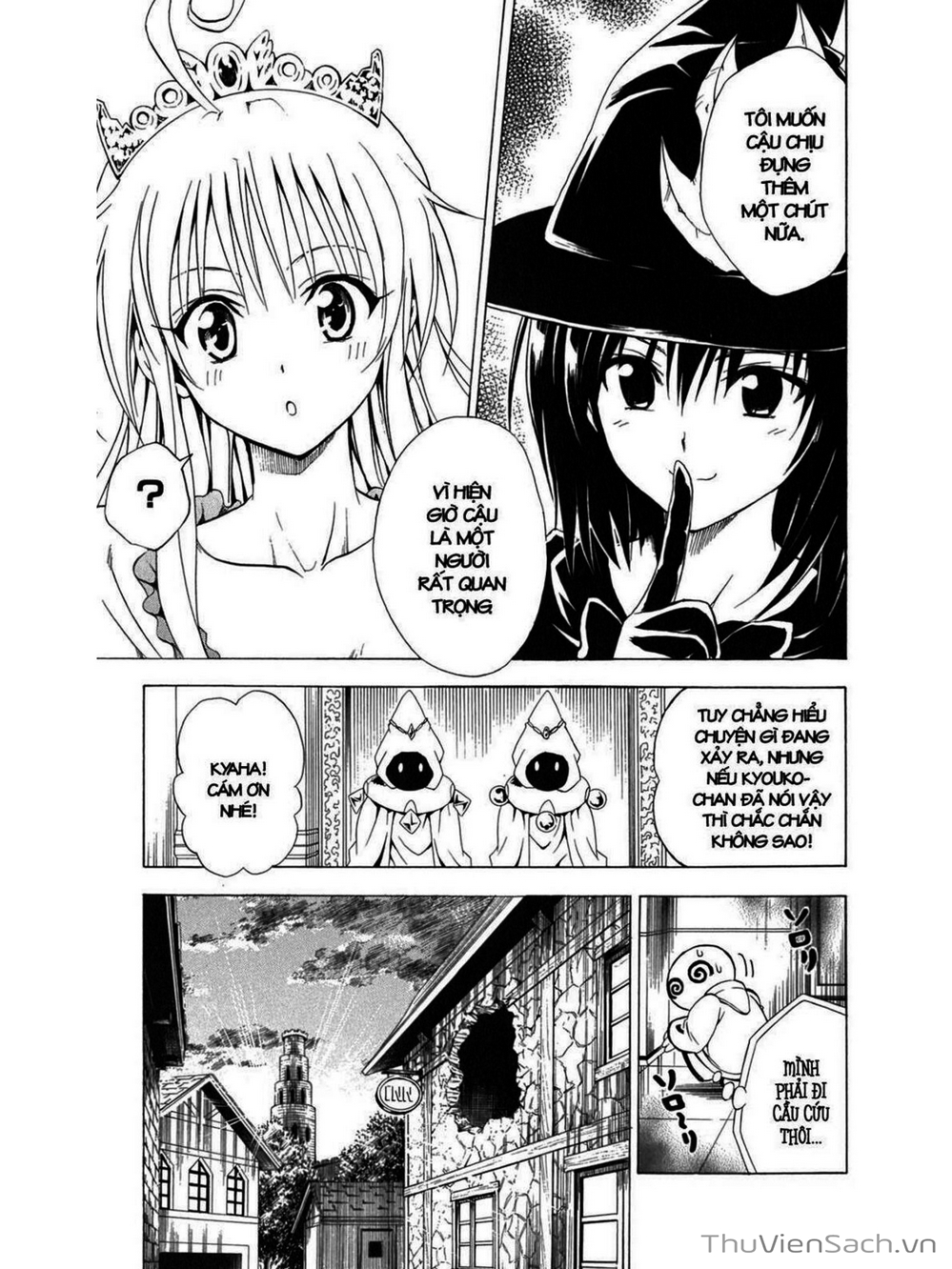 Truyện Tranh Bóng Tối Hoàng Kim - To Love Ru Darkness trang 8