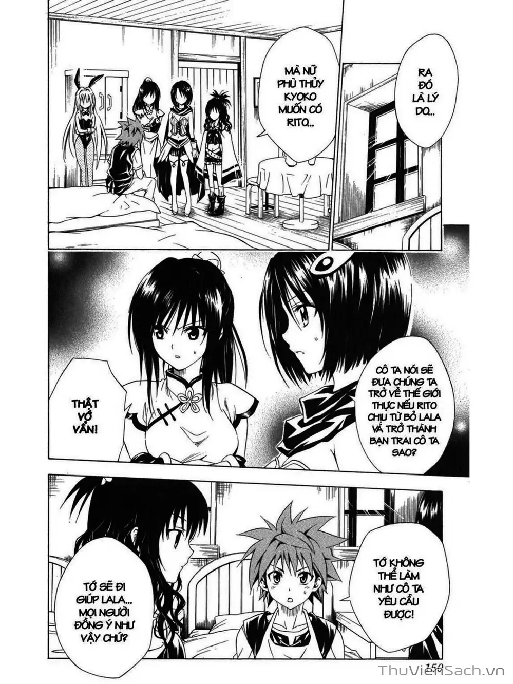 Truyện Tranh Bóng Tối Hoàng Kim - To Love Ru Darkness trang 8