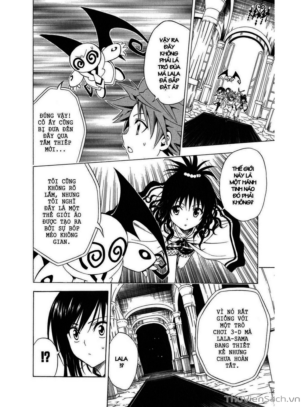 Truyện Tranh Bóng Tối Hoàng Kim - To Love Ru Darkness trang 8