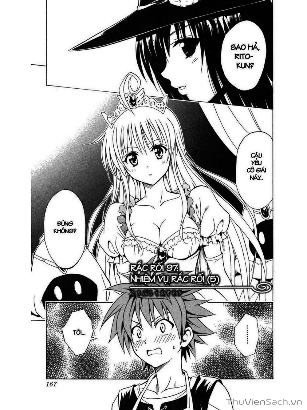 Truyện Tranh Bóng Tối Hoàng Kim - To Love Ru Darkness trang 8