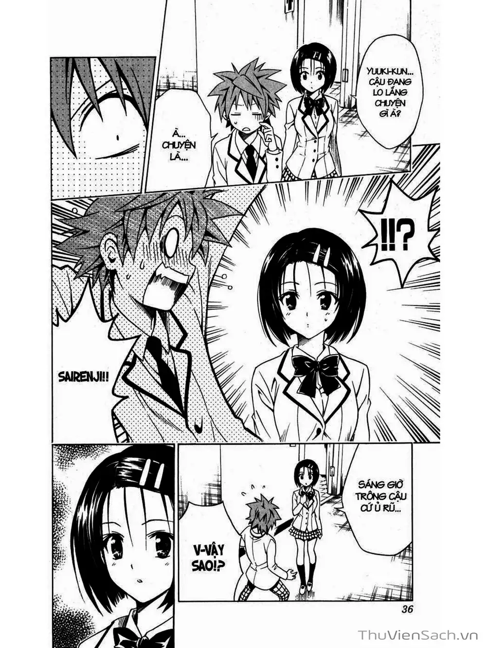 Truyện Tranh Bóng Tối Hoàng Kim - To Love Ru Darkness trang 8