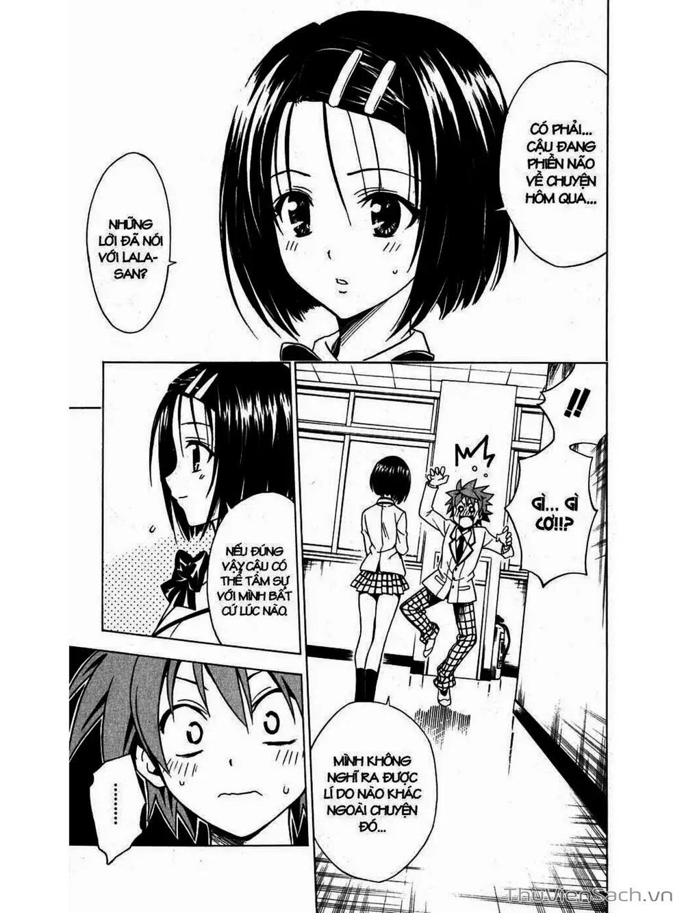 Truyện Tranh Bóng Tối Hoàng Kim - To Love Ru Darkness trang 8