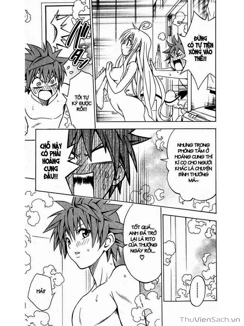 Truyện Tranh Bóng Tối Hoàng Kim - To Love Ru Darkness trang 8