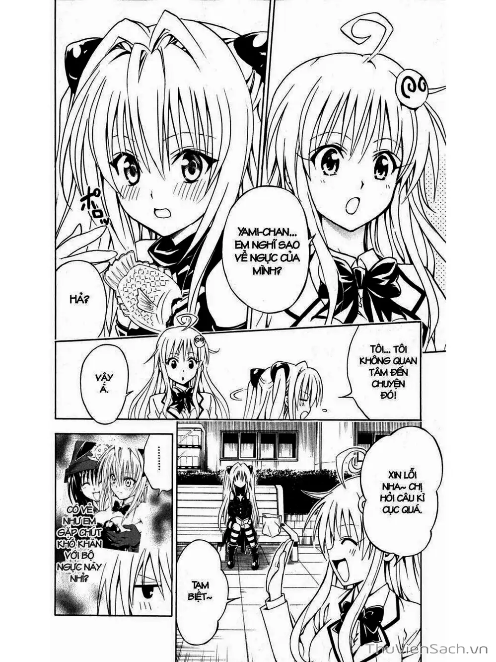 Truyện Tranh Bóng Tối Hoàng Kim - To Love Ru Darkness trang 8