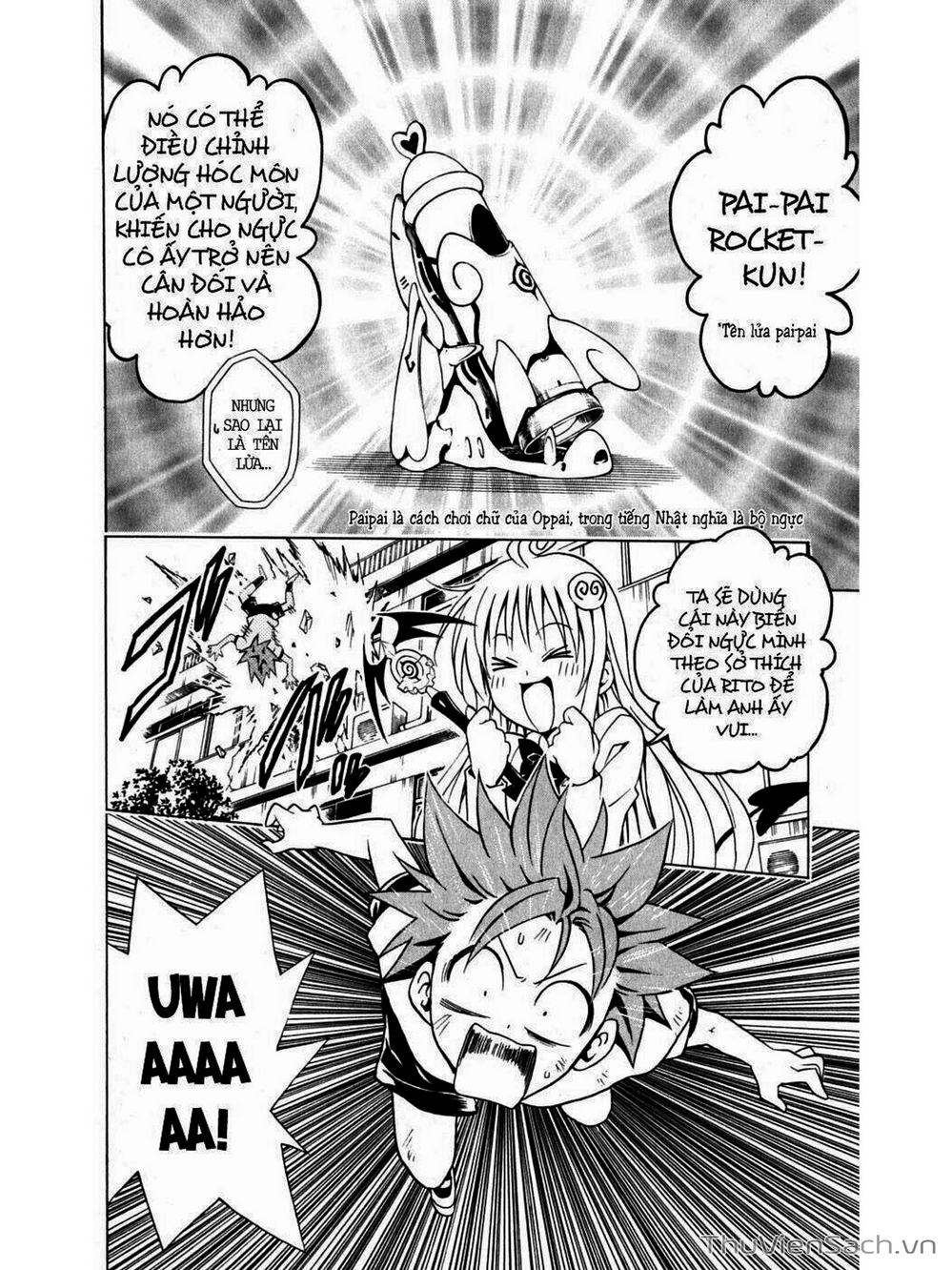 Truyện Tranh Bóng Tối Hoàng Kim - To Love Ru Darkness trang 8