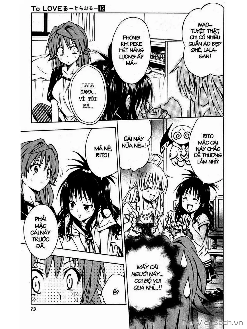 Truyện Tranh Bóng Tối Hoàng Kim - To Love Ru Darkness trang 8