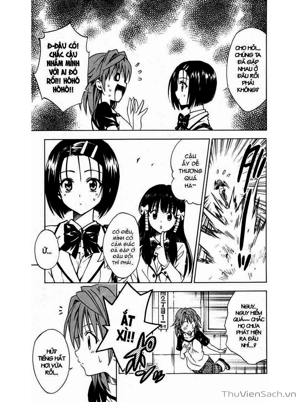 Truyện Tranh Bóng Tối Hoàng Kim - To Love Ru Darkness trang 8