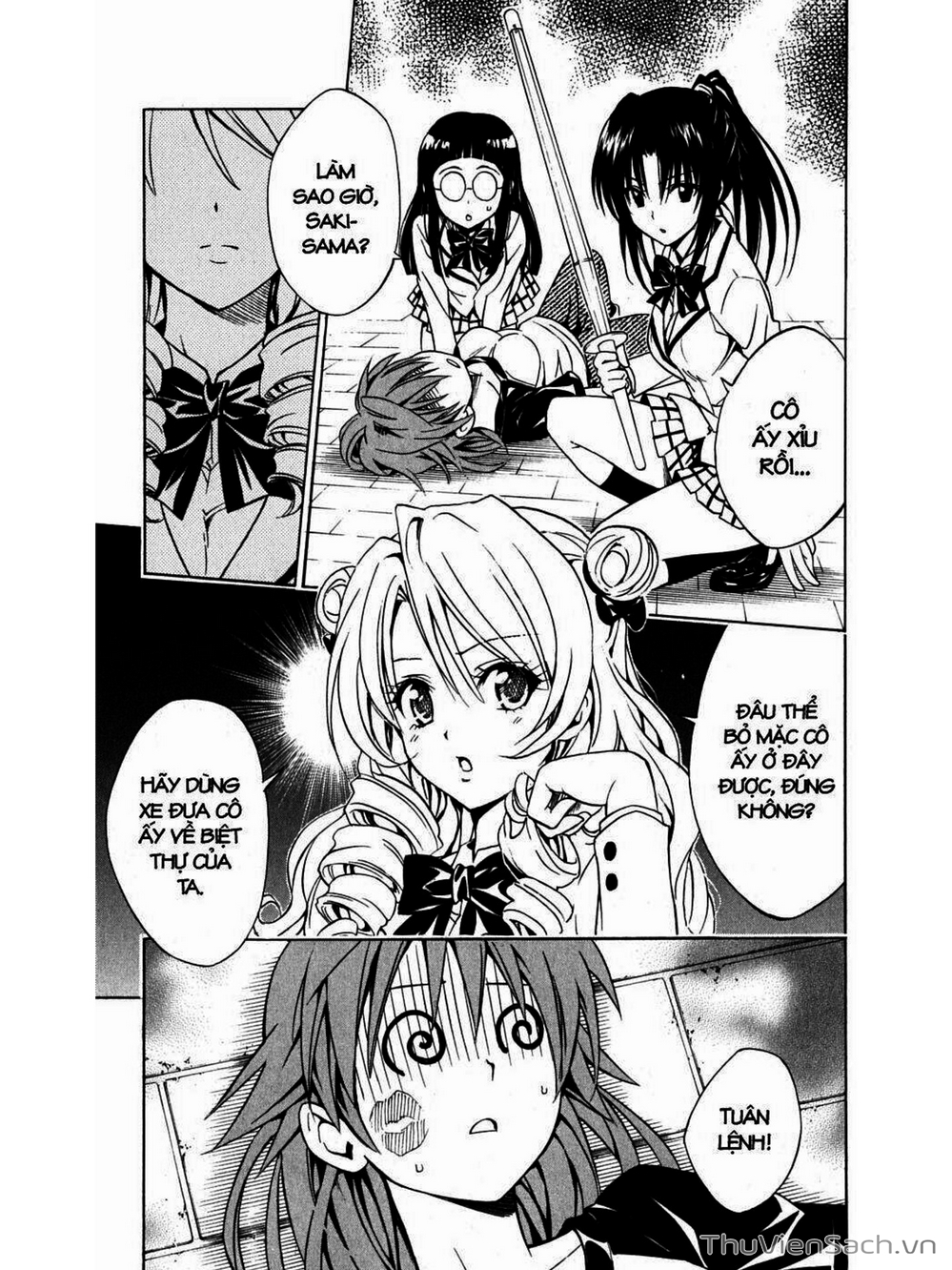 Truyện Tranh Bóng Tối Hoàng Kim - To Love Ru Darkness trang 8