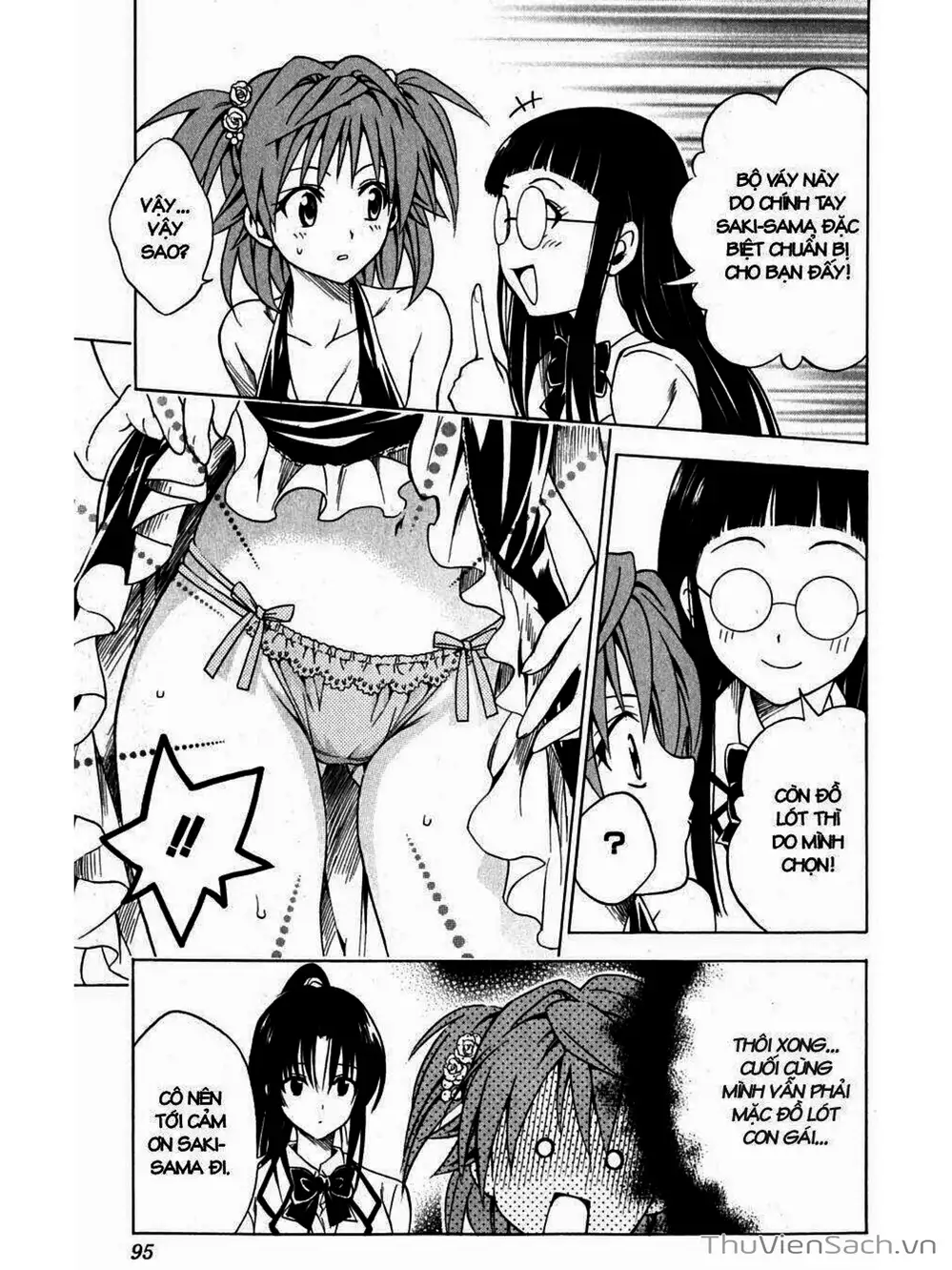 Truyện Tranh Bóng Tối Hoàng Kim - To Love Ru Darkness trang 8