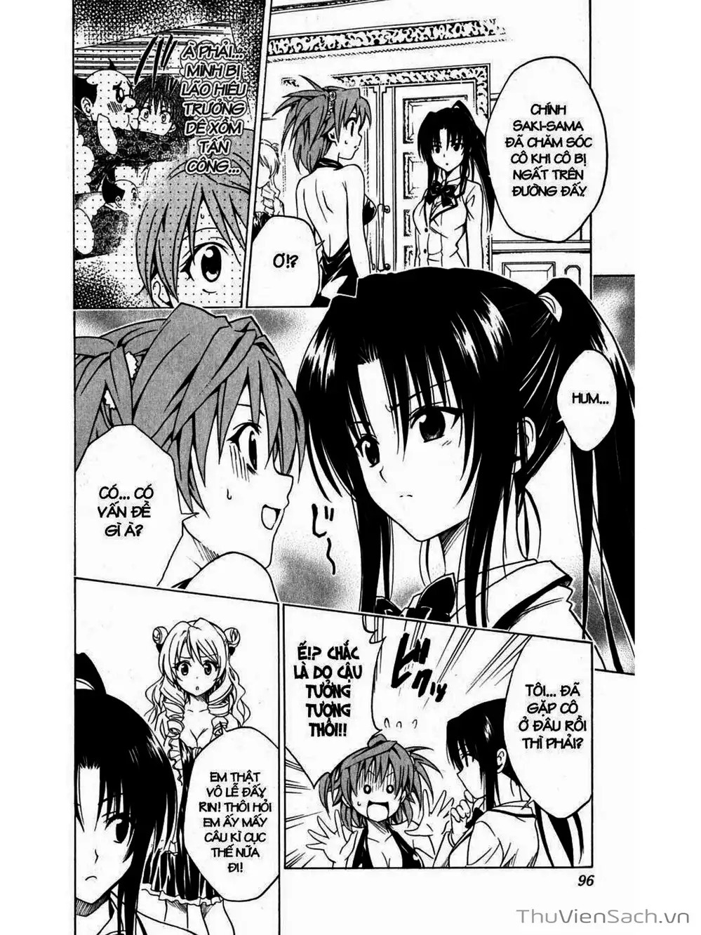 Truyện Tranh Bóng Tối Hoàng Kim - To Love Ru Darkness trang 8